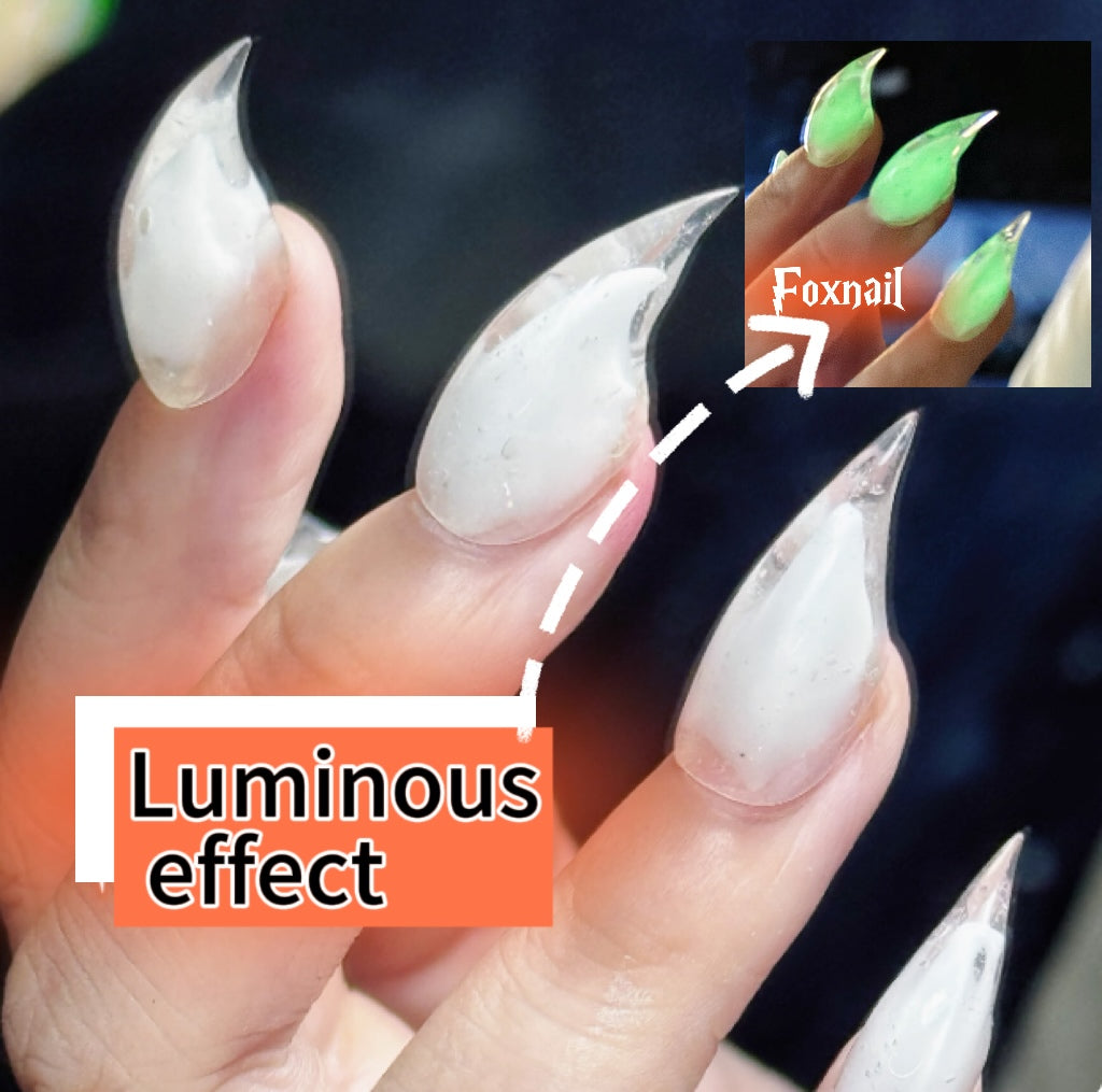 Glow in the dark Handmade Dragon Cat Eagle Claw Nails Press On Nails For Women