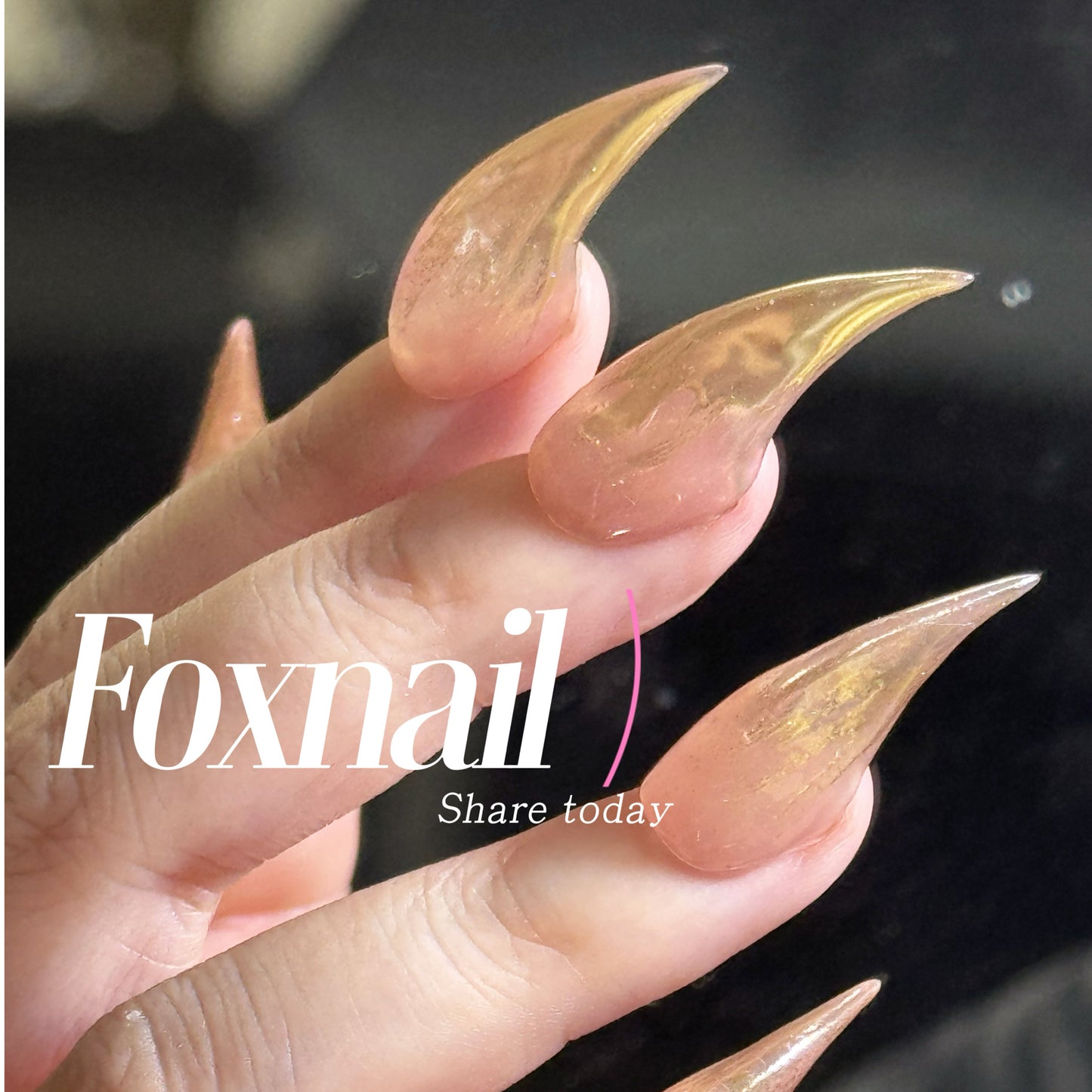 Handmade Mixed Color Claw Press On Nails Alt Cat Dragon Eagle Claw Nails With Charms For Women