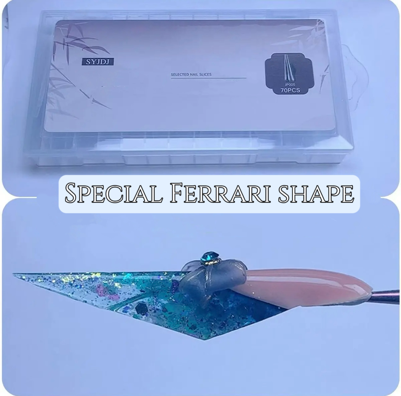 Dual Cat Claw Dual Forms for Poly Gel Duck Shape Dual Forms Mold