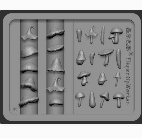 Nail Charm Molds Snake Shape Silicone Nail Art Mold Nail Tools