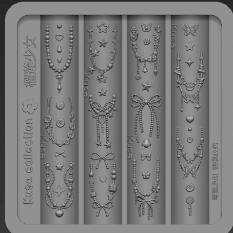 Nail Charm Molds Snake Shape Silicone Nail Art Mold Nail Tools