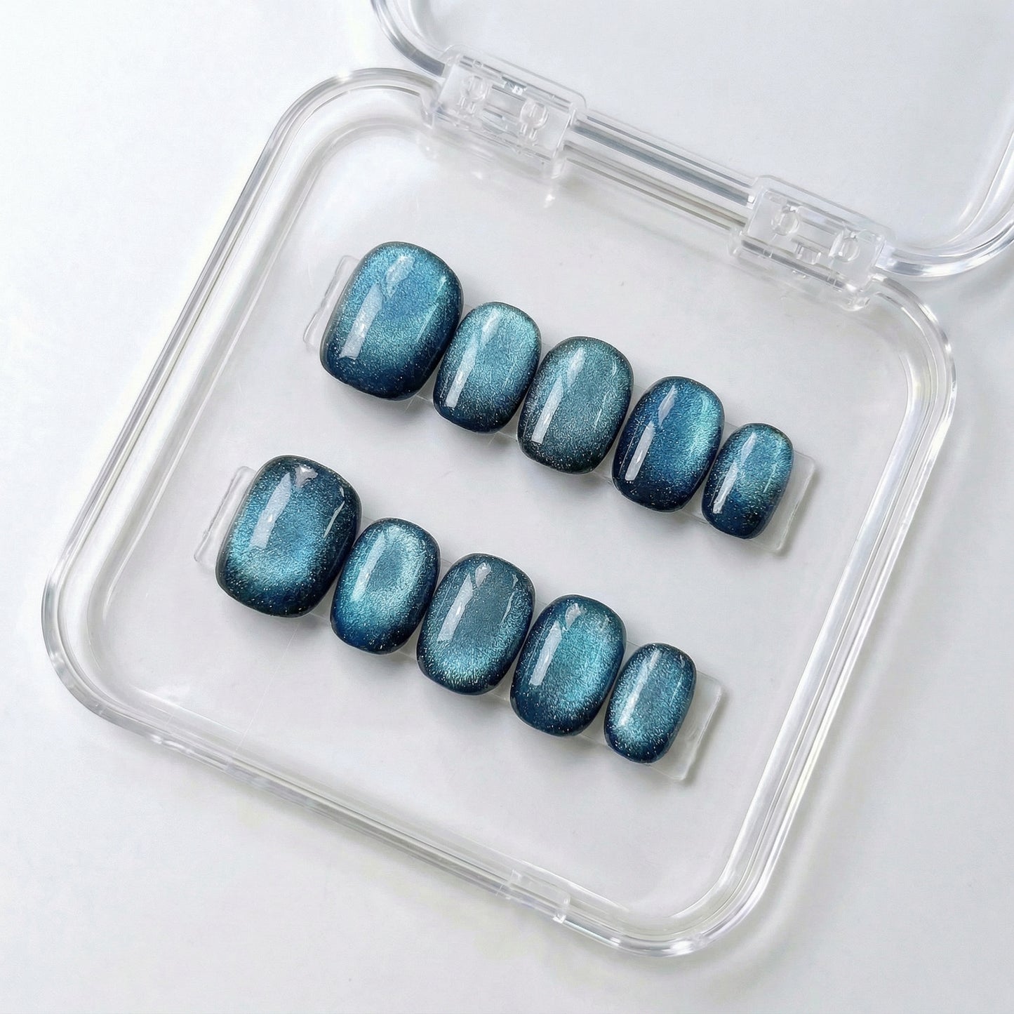 Spring Summer Nail Collections 10Pcs Handmade Press On Nails Salon Quality Reusable Fake Nails For Women