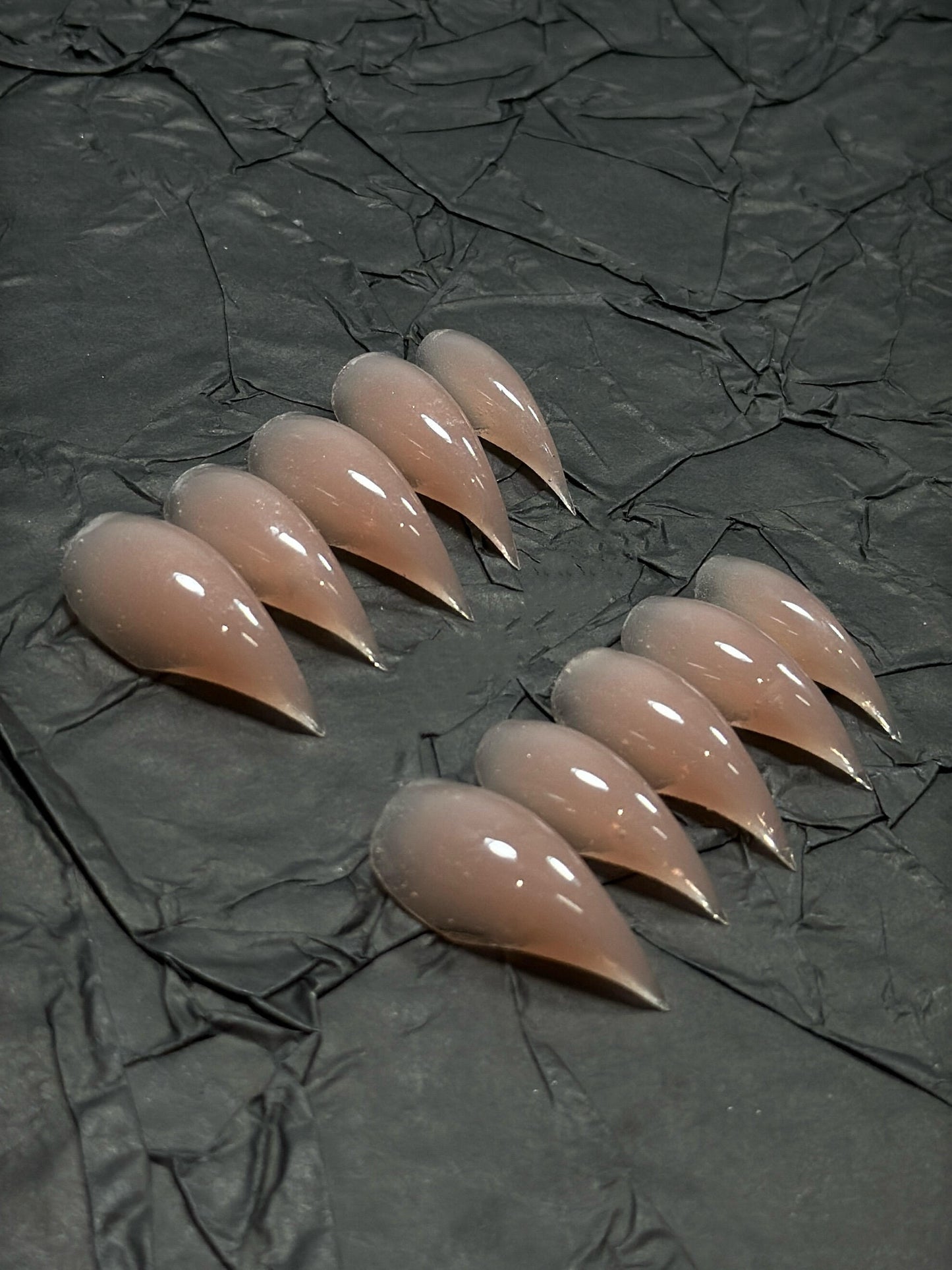 Short Medium Length Handmade Cat Dragon Claw Press on Nails Claw Fake Nails for women